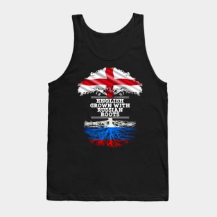 English Grown With Russian Roots - Gift for Russian With Roots From Russia Tank Top